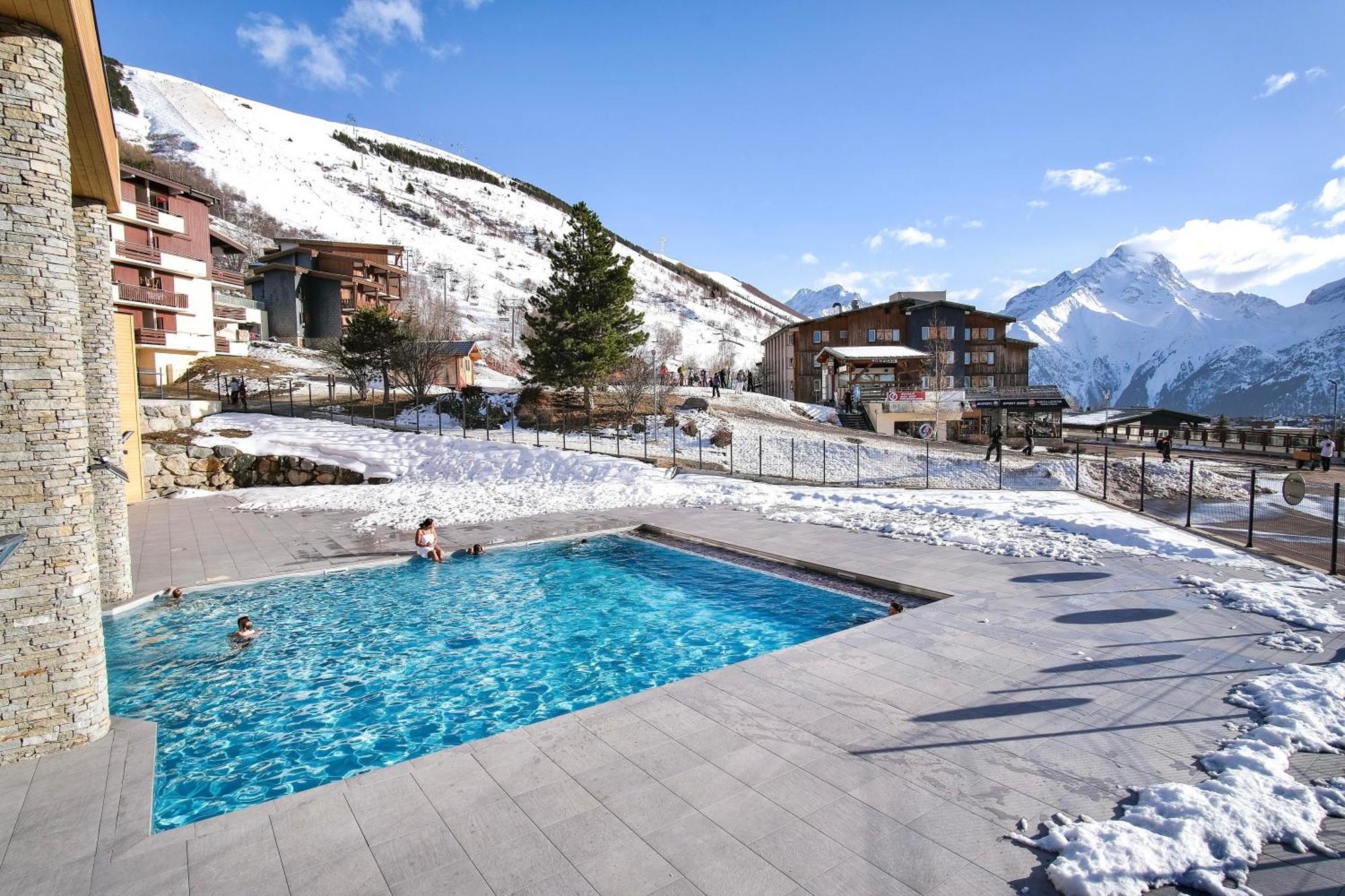 Belambra Clubs Les 2 Alpes Les Cretes Hotel Les Deux Alpes Exterior foto